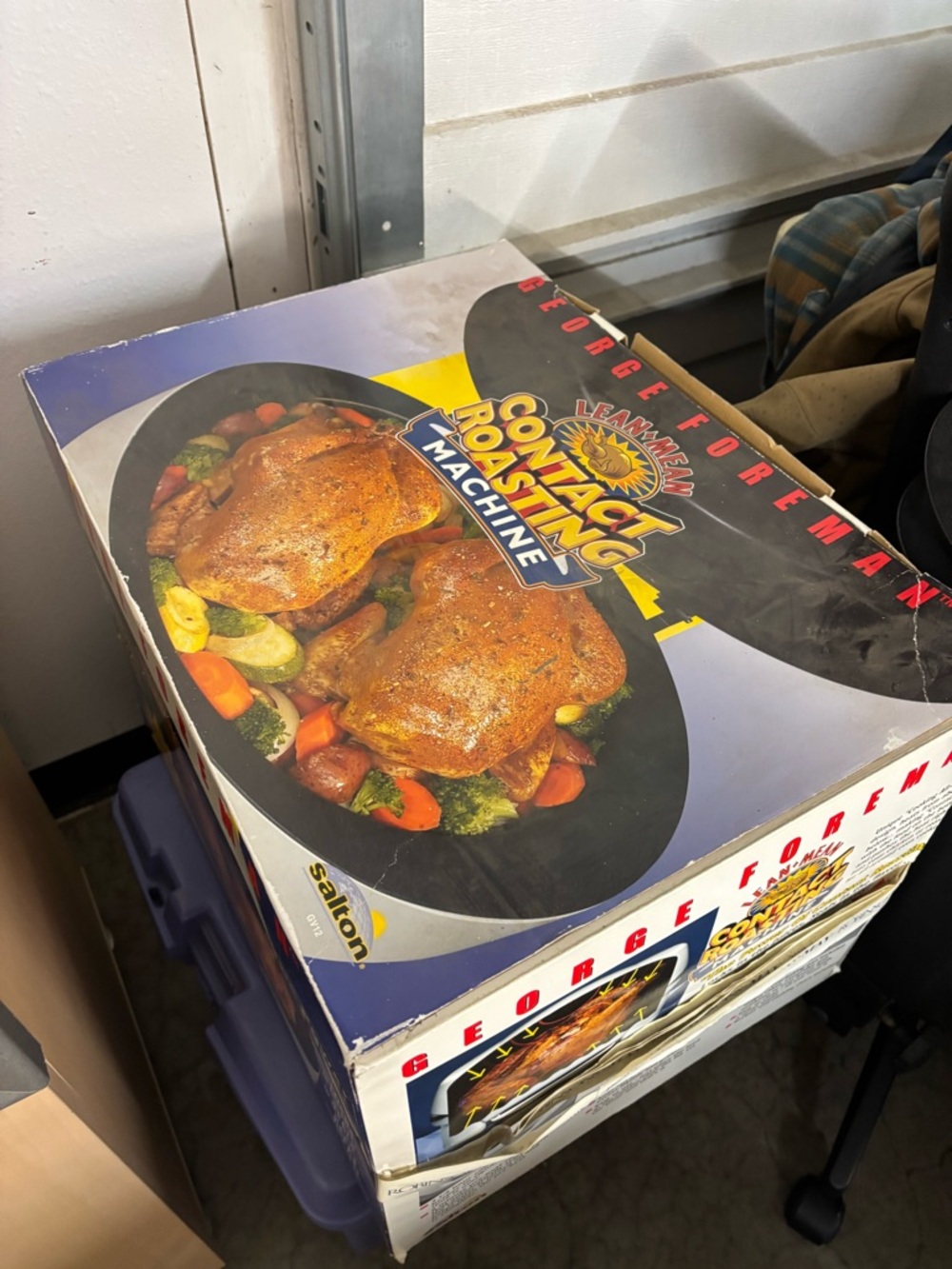 George Foreman Contact Roasting Machine - Multicolor Box